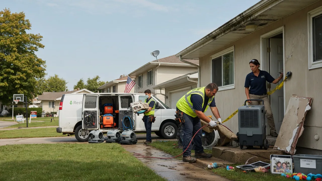 Water Damage Restoration in Baldwin, IL near me